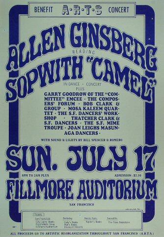 Benefit for Artist Reorganization Throughout San Francisco Poster