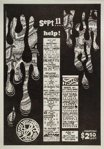 Benefit for the Both and Jazz Club Poster
