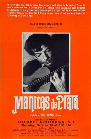 Manitas de Plata Handbill