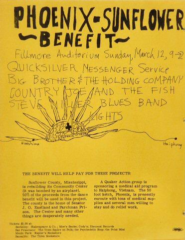 Country Joe & the Fish Handbill