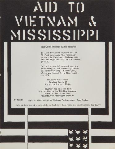 Country Joe & the Fish Handbill