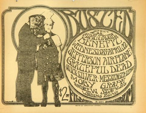Jefferson Airplane Handbill