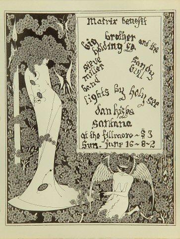Big Brother and the Holding Company Handbill