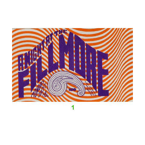 A Night At The Fillmore Laminate