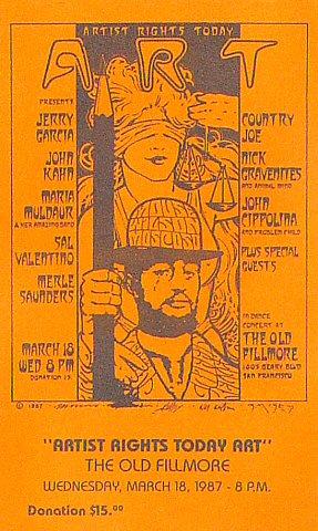 Jerry Garcia Handbill