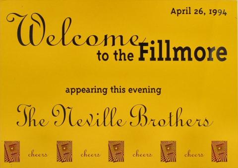 The Neville Brothers Poster