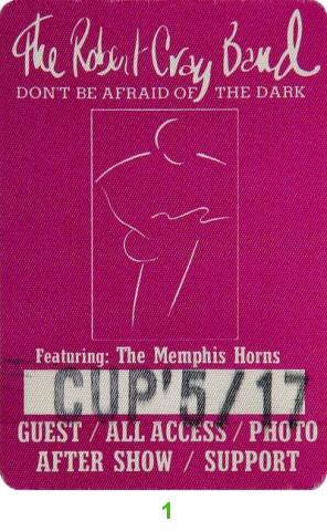 Robert Cray Band Backstage Pass