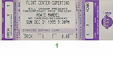 Howie Mandel Vintage Ticket