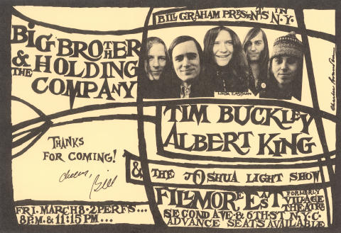 Big Brother and the Holding Company Handbill