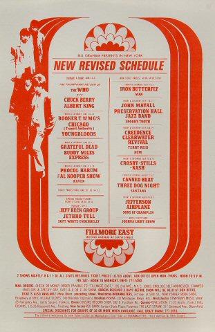The Who Handbill
