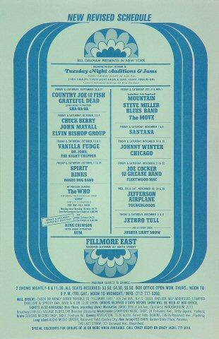 Country Joe & the Fish Handbill