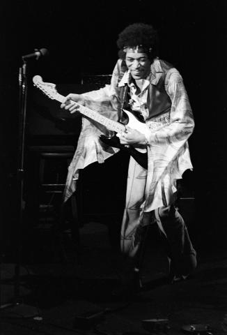 Jimi Hendrix Fine Art Print