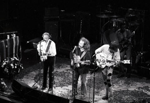 Crosby, Stills, Nash & Young Fine Art Print