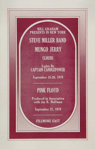 Steve Miller Band Program