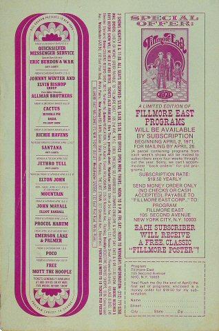 Quicksilver Messenger Service Postcard
