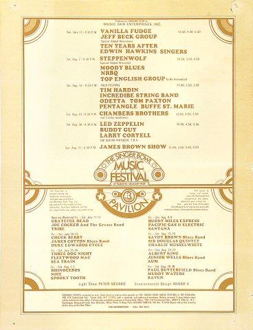 Grateful Dead Handbill
