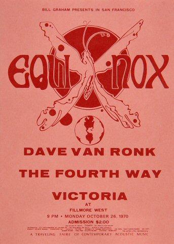 Dave Van Ronk Handbill