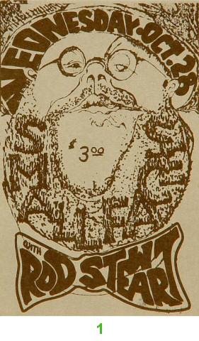 The Small Faces Vintage Ticket