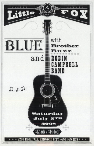 Blue Poster