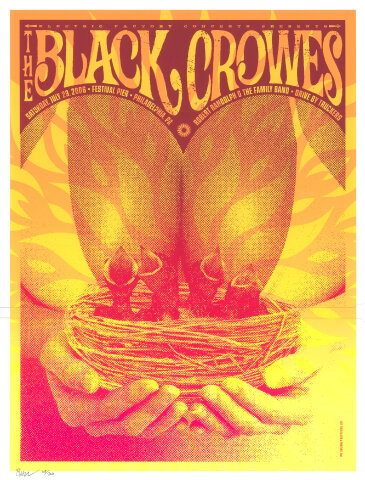 The Black Crowes Silkscreen