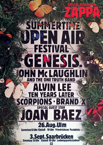 Summertime Open Air Festival Poster