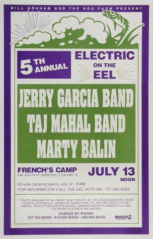 Jerry Garcia Band Poster
