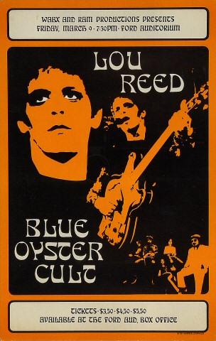 Lou Reed Poster