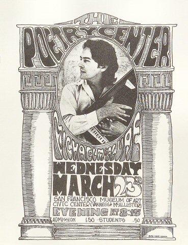 Michael McClure Handbill