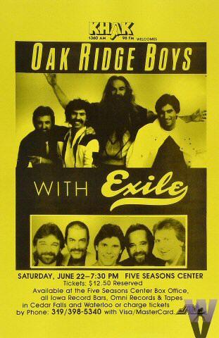 The Oak Ridge Boys Poster