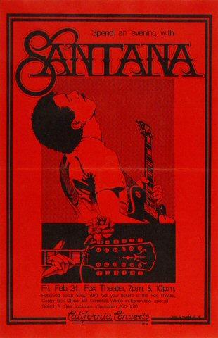 Santana Poster