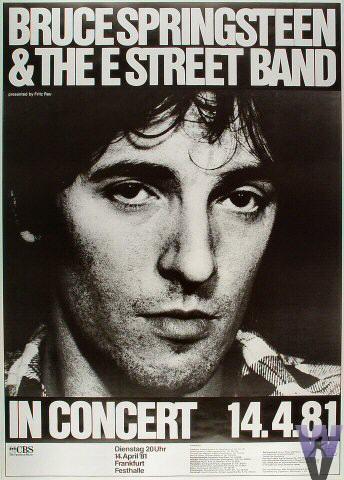 Bruce Springsteen & the E Street Band Poster