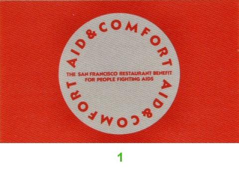 Aid and Comfort Benefit Backstage Pass