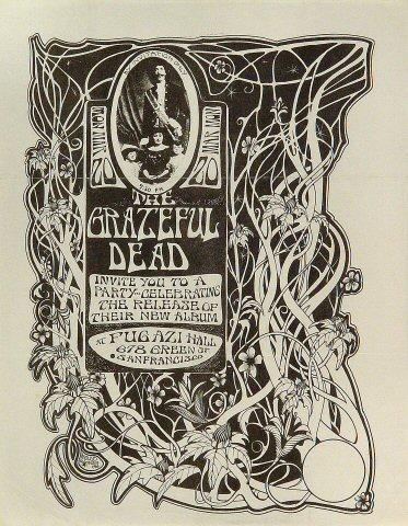 Grateful Dead Handbill