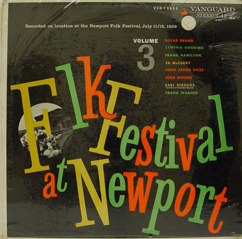 Folk Festival at Newport Volume 3 Vinyl 12"