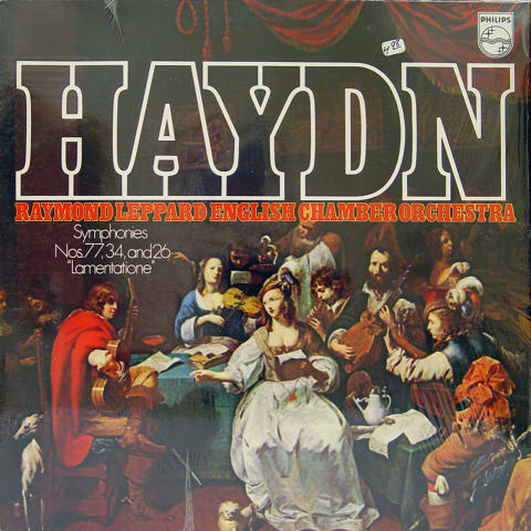 Raymond Leppard English Chamber Orchestra Vinyl 12"