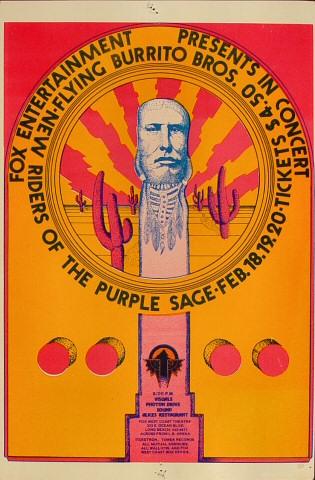 The New Riders of the Purple Sage Handbill