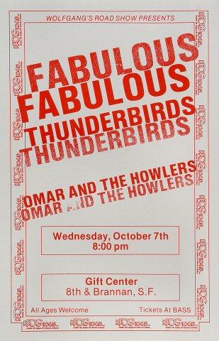 The Fabulous Thunderbirds Poster