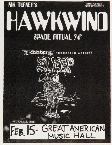 Hawkwind Handbill