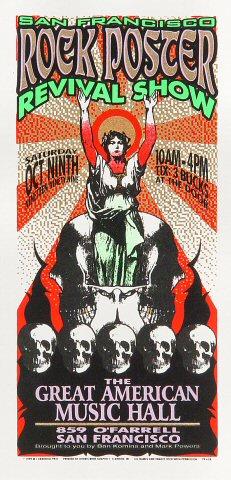 SF Rock Poster Revival Show Handbill