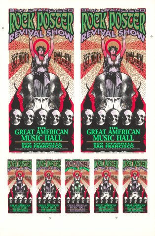 SF Rock Poster Revival Show Proof