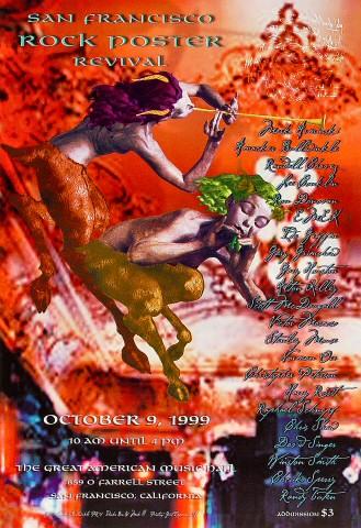 SF Rock Poster Revival Show Poster