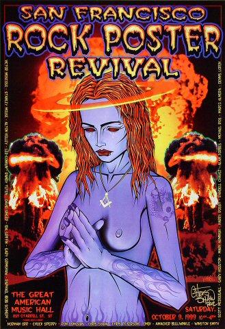 SF Rock Poster Revival Show Poster
