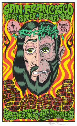 SF Rock Poster Revival Show Poster