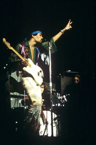 Jimi Hendrix Fine Art Print