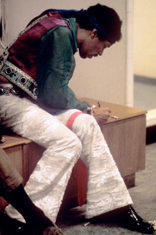 Jimi Hendrix Fine Art Print