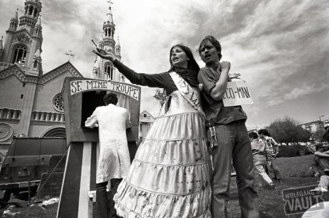 San Francisco Mime Troupe Fine Art Print