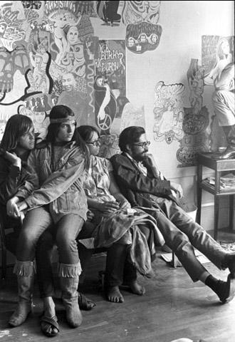 Hippies Fine Art Print