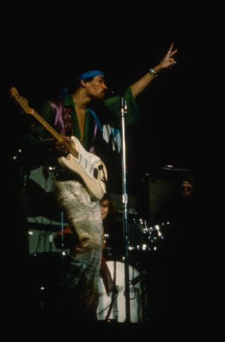 Jimi Hendrix Fine Art Print