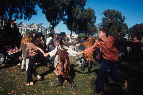 Hippies Fine Art Print