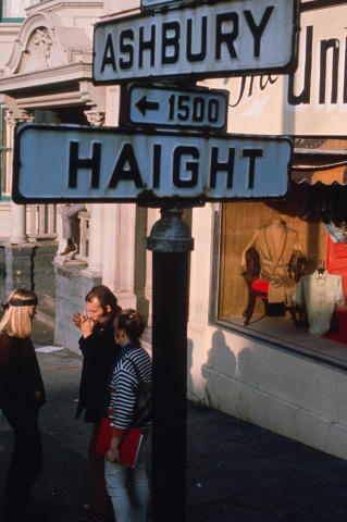 Haight Ashbury Street Sign Fine Art Print